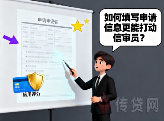贷款申请,信审员,填写技巧,审批通过,贷款材料