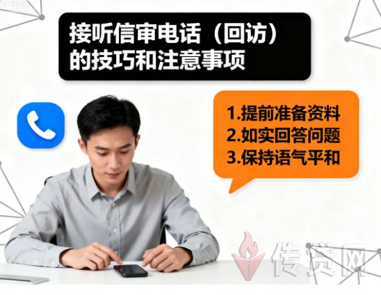 信审电话,回访技巧,贷款审批,接听注意事项,银行回访